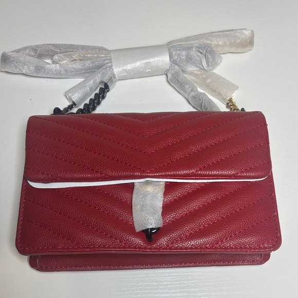 NWOT Rebecca Minkoff Edie Mini Crossbody on Chain - Picture 4 of 6